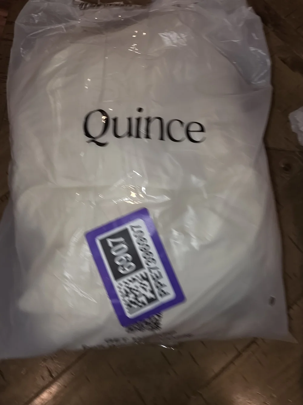 Quince Organic Crisp Percale Duvet Cover - Full/Queen - Ivory